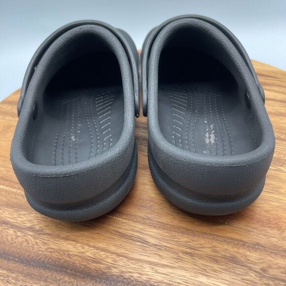 Crocs at Work Bistro Non Slip Resistant Clogs Black Sandals Mens Size 11 - Picture 4 of 7